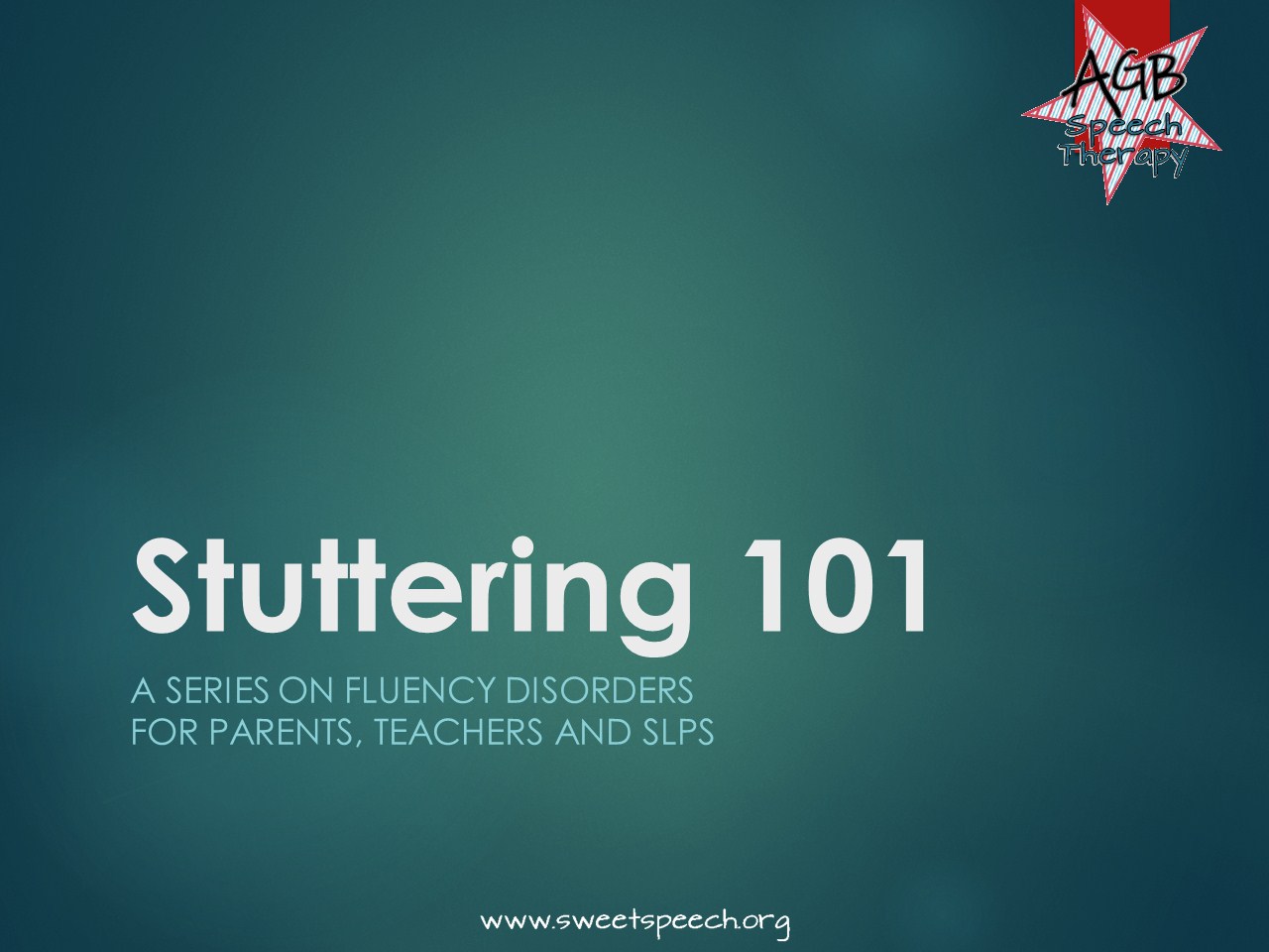 Stuttering 101: A Series